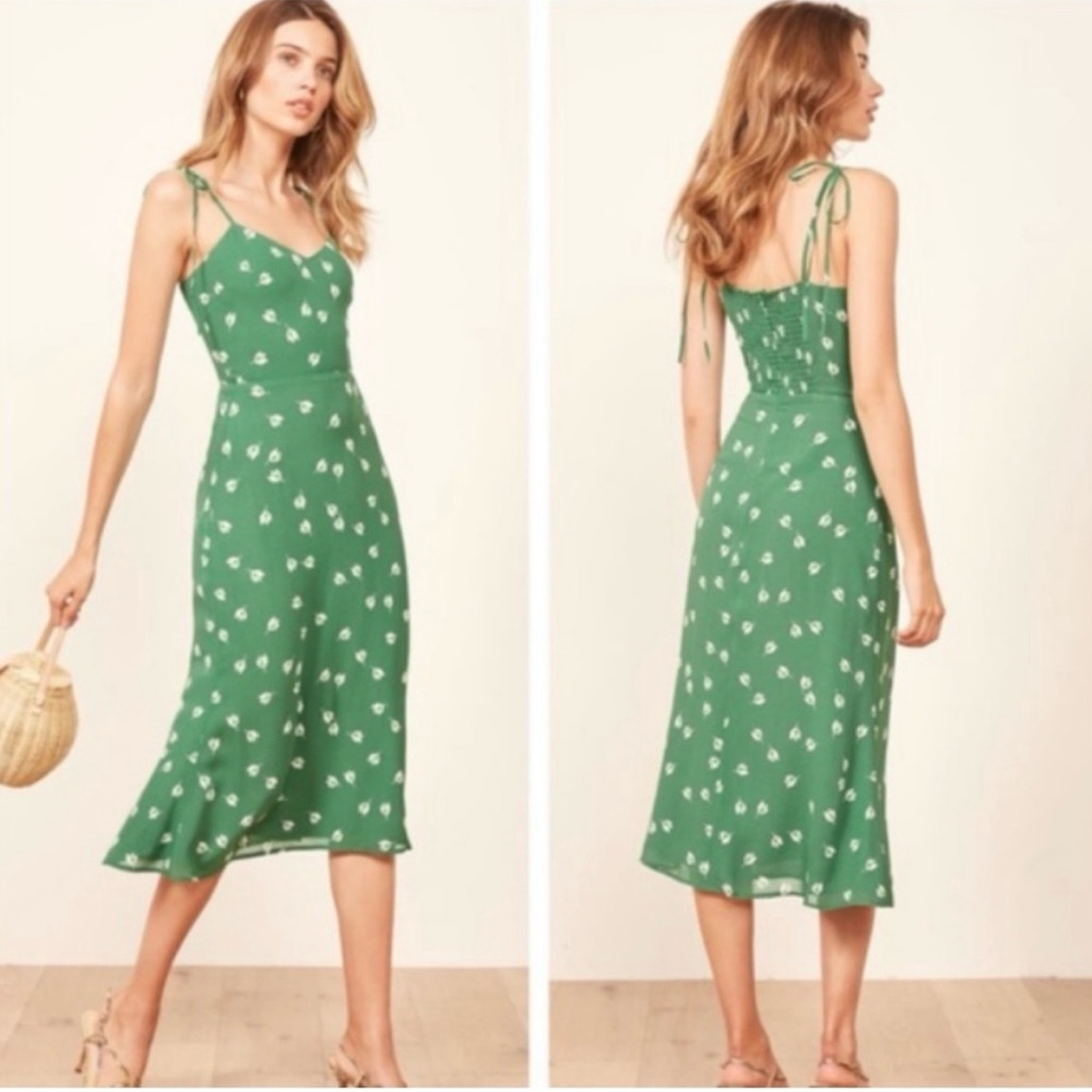 BNWT Reformation Nectar dress in Tulips size 4